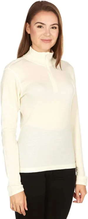 100% Merino Wool - Midweight Womens 1/4 Zip - Midlayer