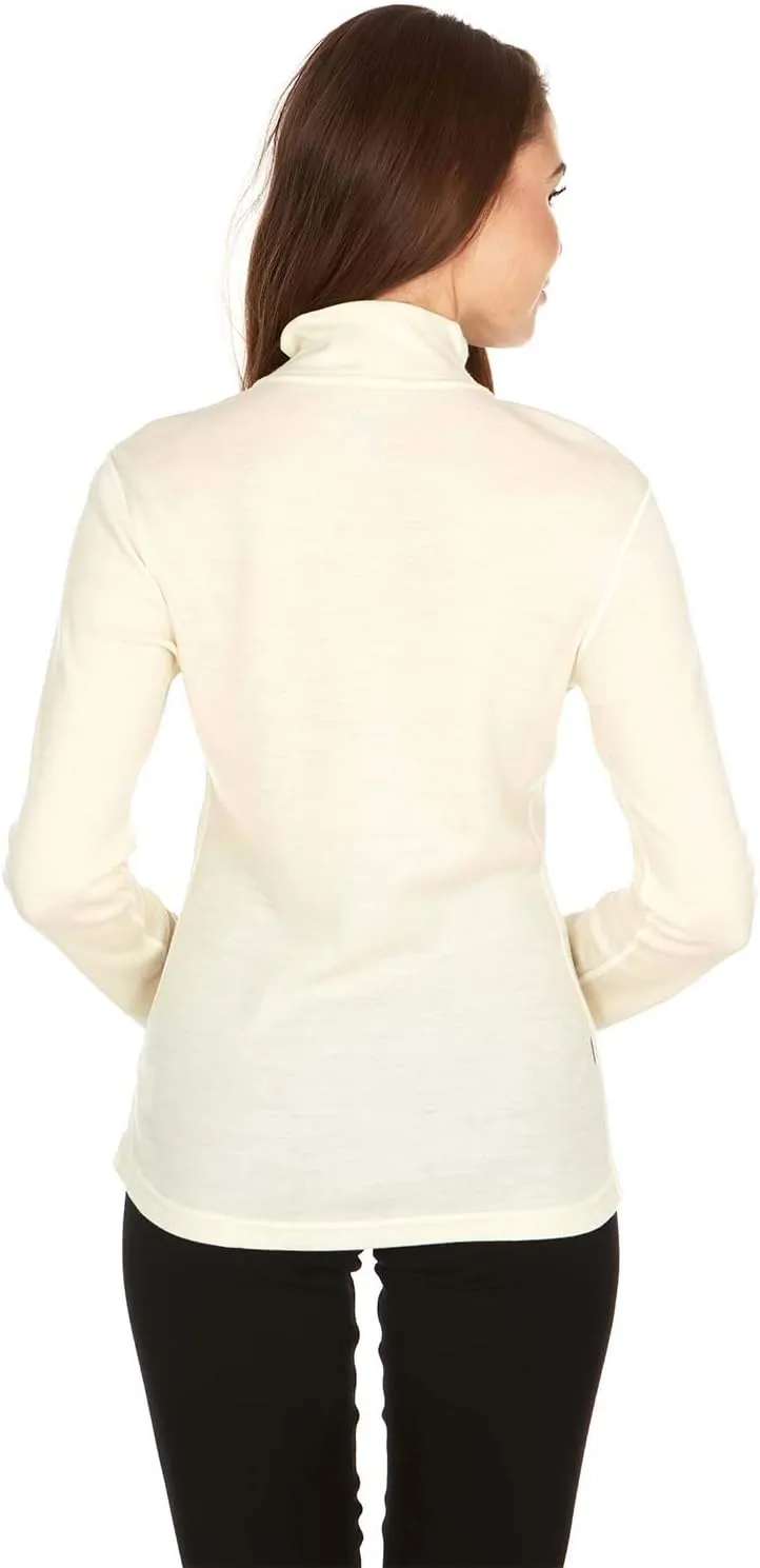 100% Merino Wool - Midweight Womens 1/4 Zip - Midlayer