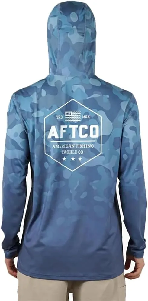 AFTCO OG Camo UVX Long Sleeve Sun Protection Hoodie