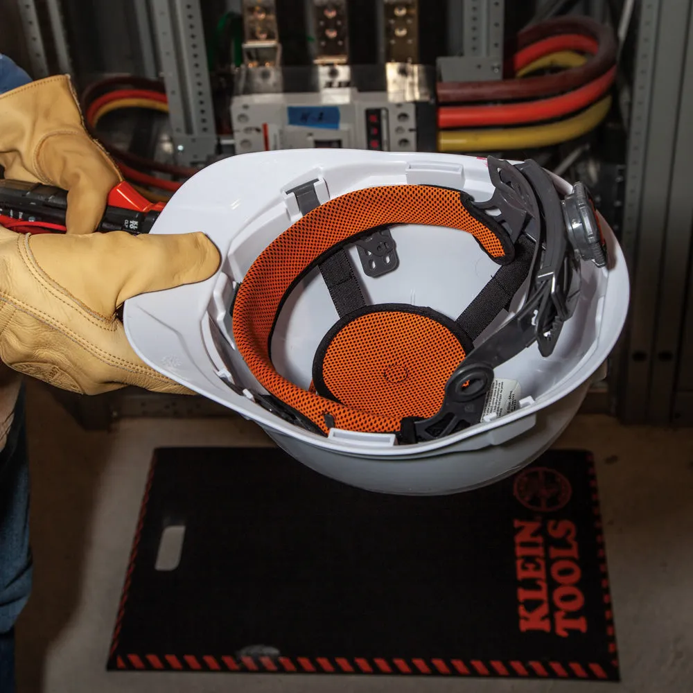 Klein 60100 Hard Hat, Non-vented, Cap Style