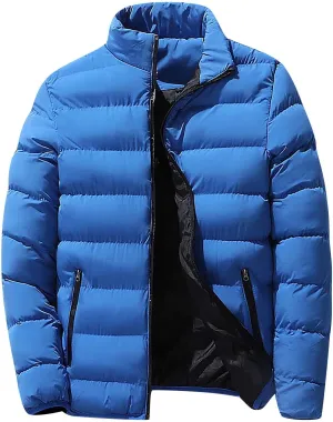 RTRDE Men's Down Jacket Lightweight Puffer Warm Winter Coats Windproof Insulated Jacket, L-5XL