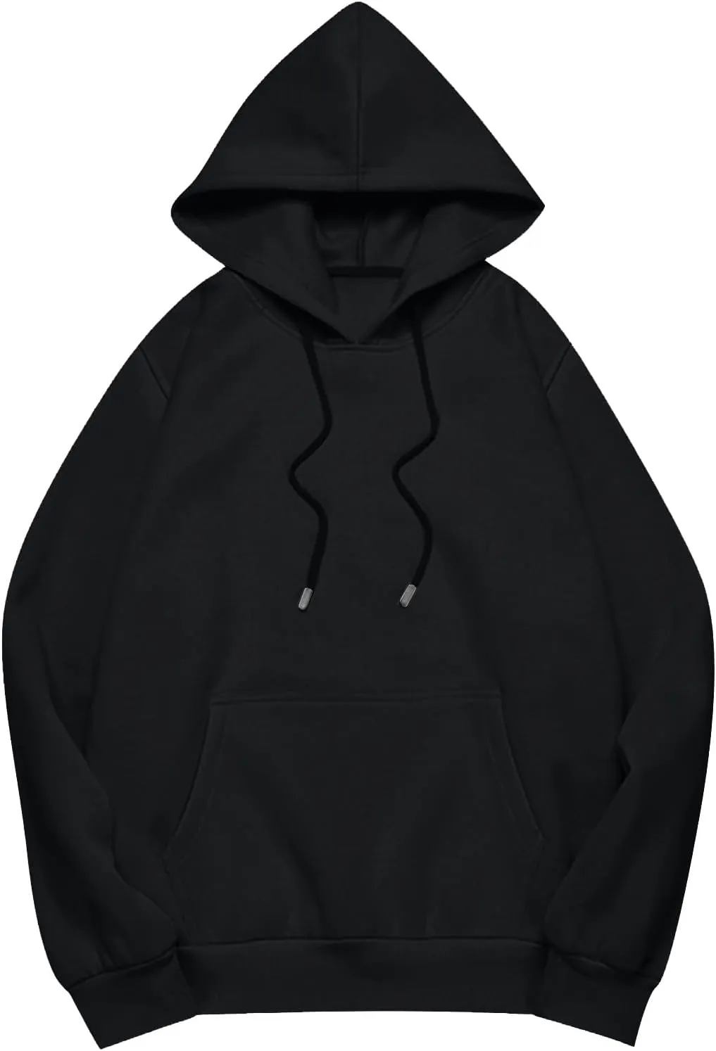Women Plus Size Fleece Sweatshirt Drawstring Long Oversized Hoodies Trendy Drop Shoulder Y2K Hoodie Pullover w/Pocket
