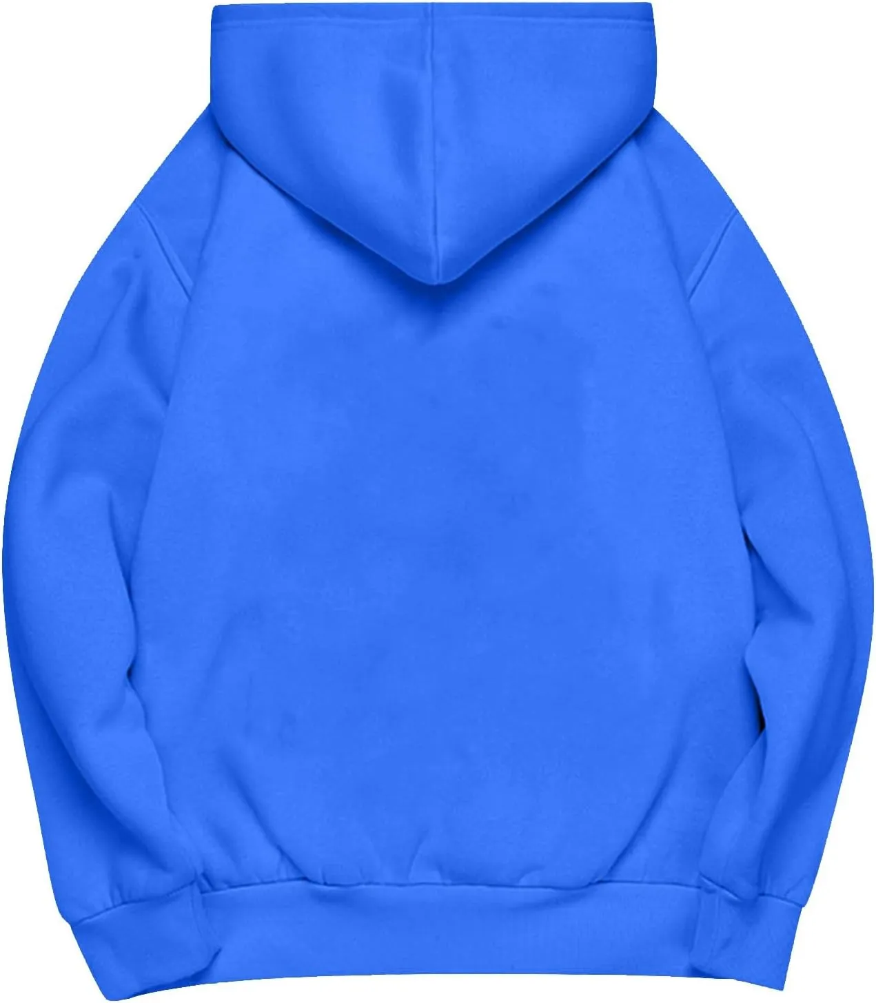 Women Plus Size Fleece Sweatshirt Drawstring Long Oversized Hoodies Trendy Drop Shoulder Y2K Hoodie Pullover w/Pocket